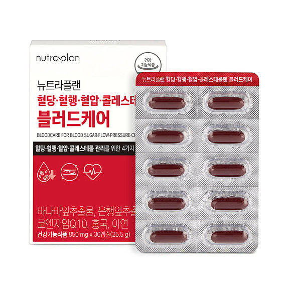혈당·혈압·혈행·콜레스테롤엔 블러드케어